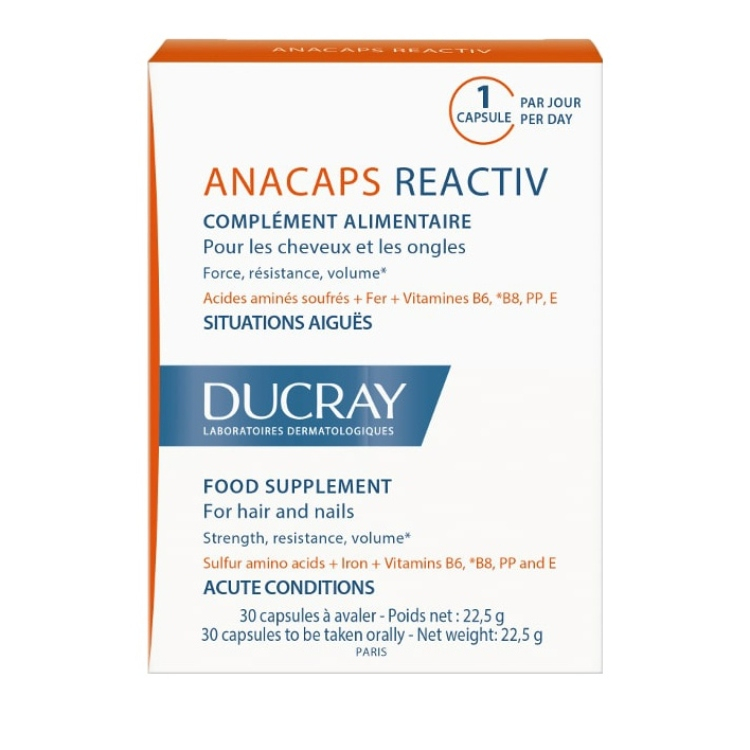 Ducray Anacaps Reactiv 30 kapsula